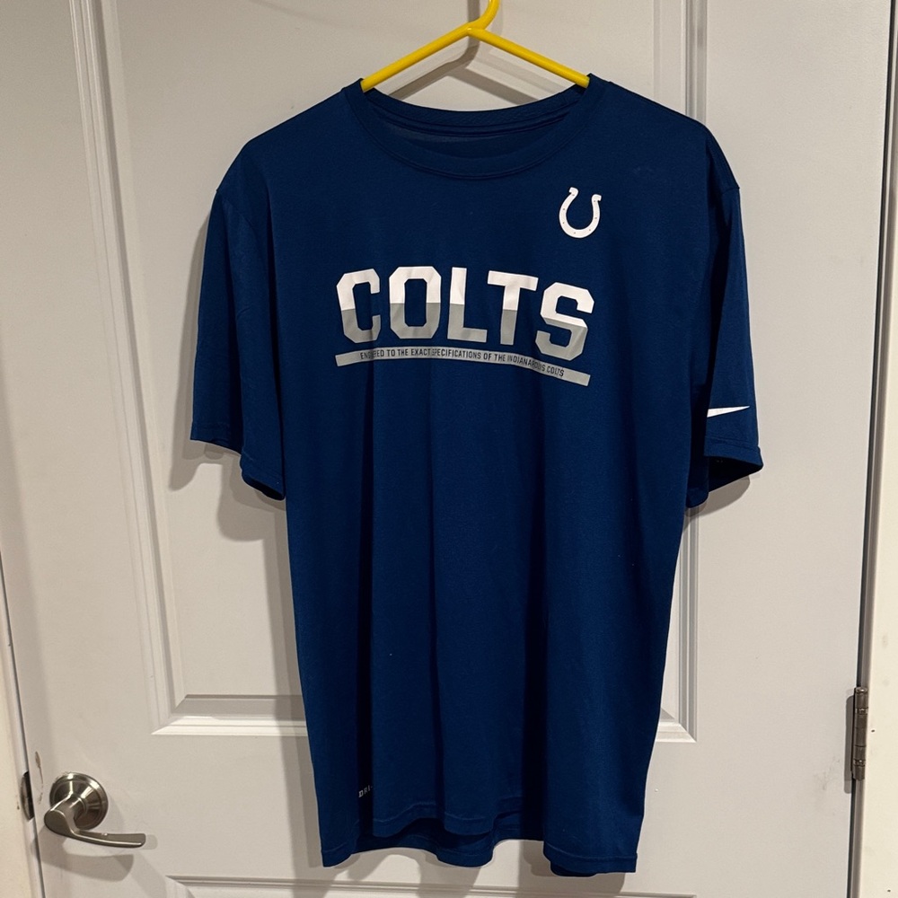 Nike Blue Colts Short Sleeve Tee